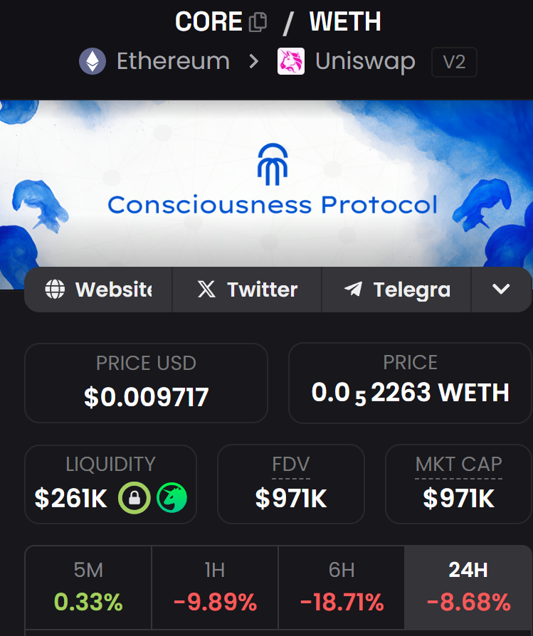 Something huge is cooking behind the curtains with $CORE

building AI digital twins (Neuroshards) that prove skill, identity, and evolve on-chain

Backed by $NEURAL chads, this is where AI + ownership gets real