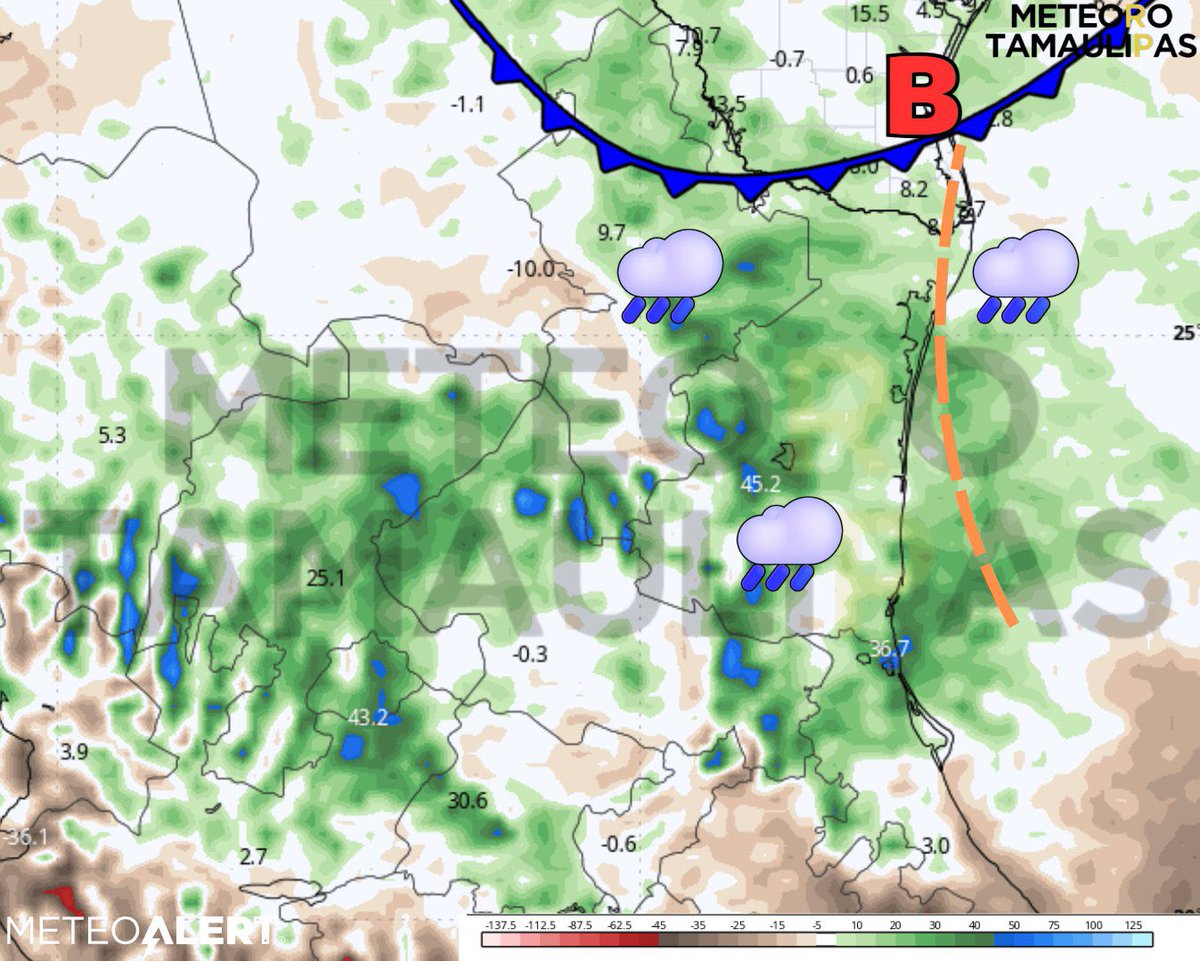 ¡MÁS LLUVIAS EN CAMINO PARA TAMAULIPAS! 🌧️

Un frente estacionario en el Sur de Texas, junto con humedad tropical del Golfo, activará tormentas y chubascos a partir del #domingo en gran parte del estado.

✅ Esta condición podría extenderse varios días.

 ¡Atento a las