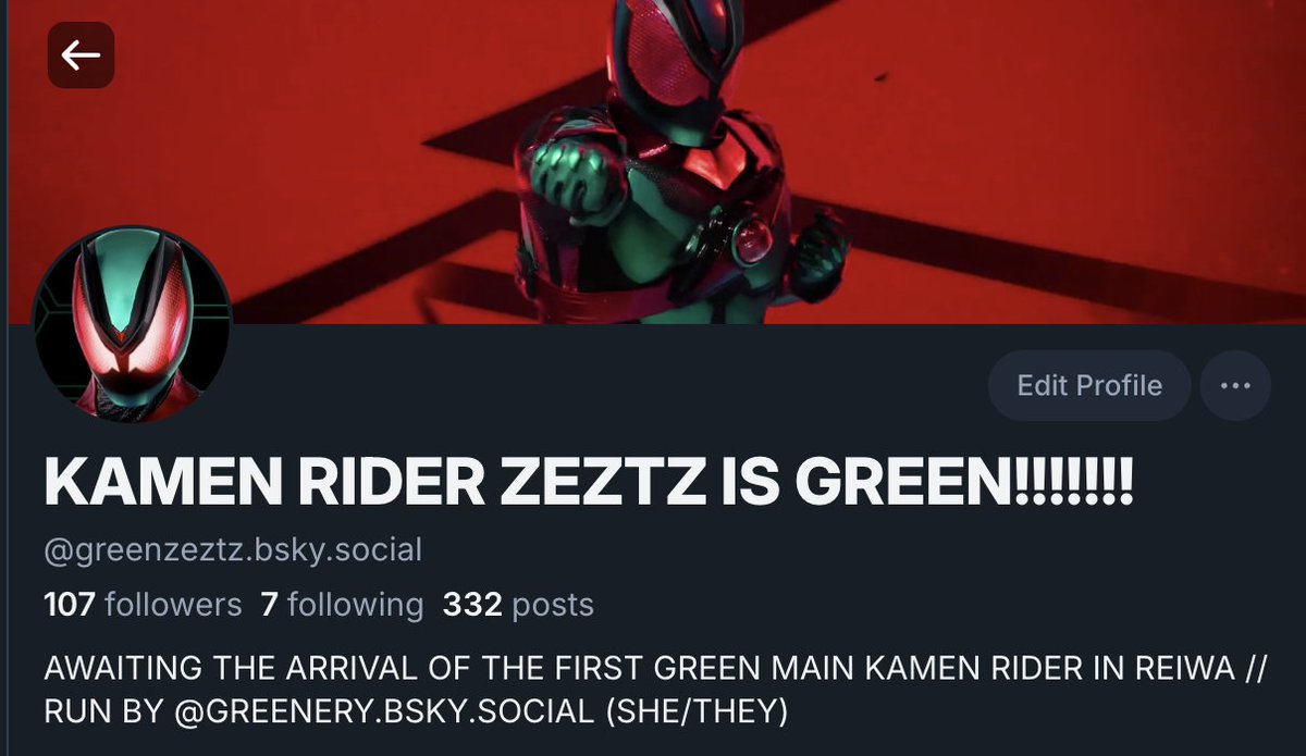 KAMEN RIDER ZEZTZ IS GREEN!!!!!!! (@GREENZEZTZ) / Posts / X