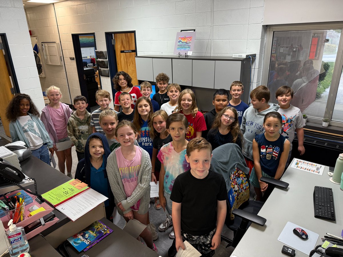 In honor of Grandparents' Day this Sunday, Mrs. Maynard's 4th graders treated us to a special song on this morning's announcements! 

Enjoy the first weekend of September, Cougars!

#WeAreATK 🐾