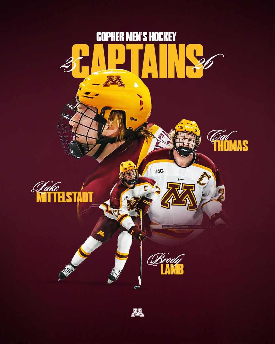 𝗧𝗵𝗲 '𝗖' 𝗵𝗮𝘀 𝗯𝗲𝗲𝗻 𝗲𝗮𝗿𝗻𝗲𝗱

Introducing our #PrideOnIce captains for 2025-26! 〽