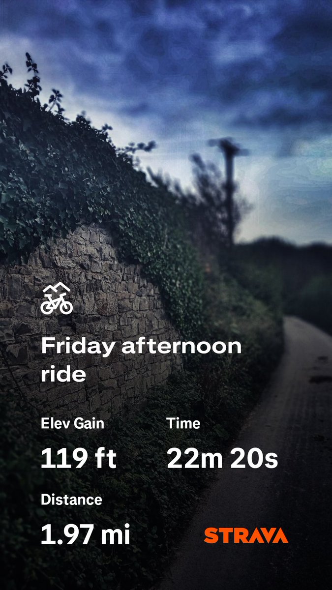 Friday afternoon ride strava.app.link/RIQQT5s5pWb