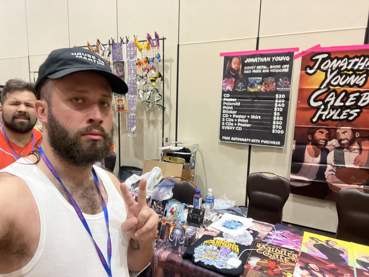 Come buy merch at Colossalcon East 

<a href="/ColossalCon/">ColossalCon</a> <a href="/CalebHyles/">Caleb Hyles</a>