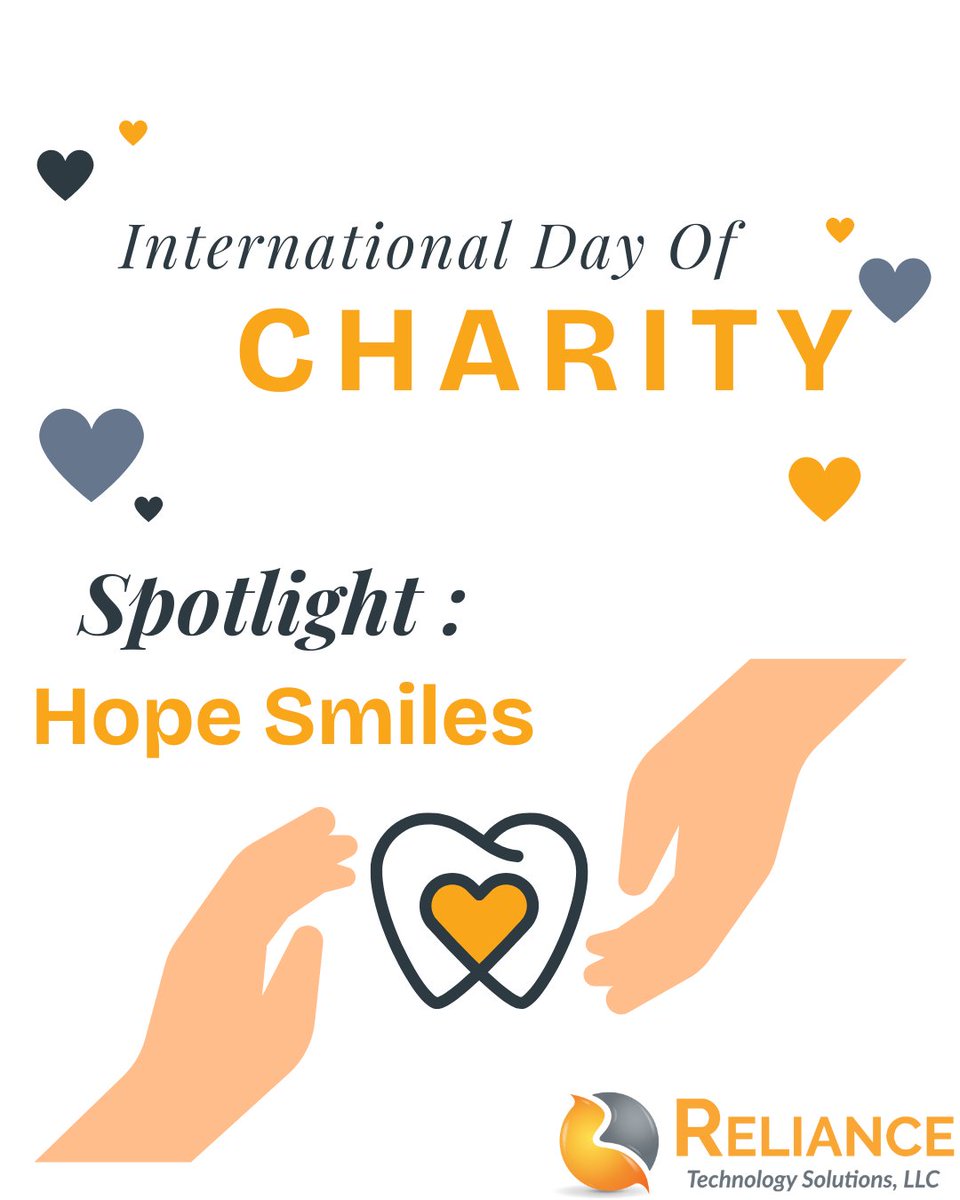 reliancets's tweet image. We are honored to highlight Hope Smiles, a nonprofit changing the world one smile at a time. 
Join us today in celebrating the smiles they restore and the communities they create🧡 🦷
Click Here to learn more, or donate to support their cause Here!
#NashvilleDentist #ToothTech