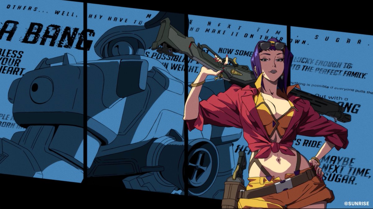 Some of our favorite stills from the opening Overwatch 2 x COWBOY