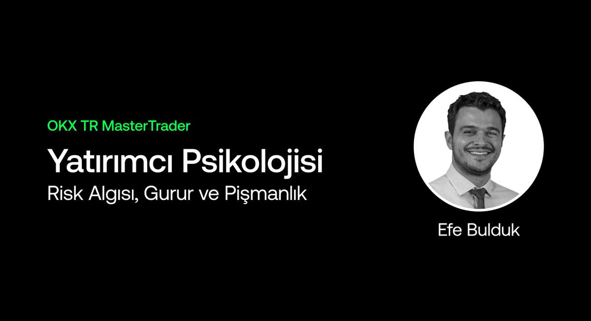 OKXTurkiye's tweet image. 🎓 OKX TR MasterTrader serisinin yeni bölümünde @TheBullduck sizlerle!

🧠 Yatırımcıların en sık düştüğü psikolojik tuzaklar: risk algısı, gurur ve pişmanlık.

Eğitimi izleyin ve yatırım yolculuğunuza yeni bir bakış açısı kazandırın👇

tr.okx.com/campaigns/mast…