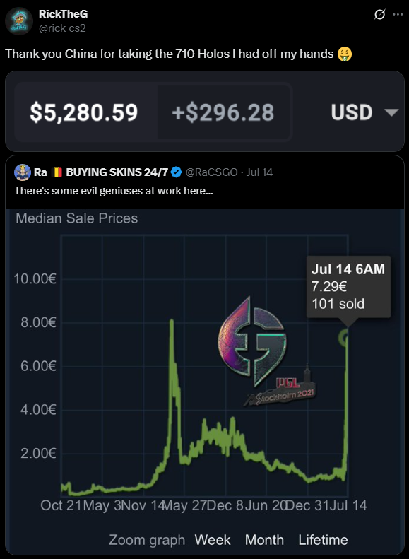 Ra 🇧🇪 BUYING SKINS 24/7 tweet media