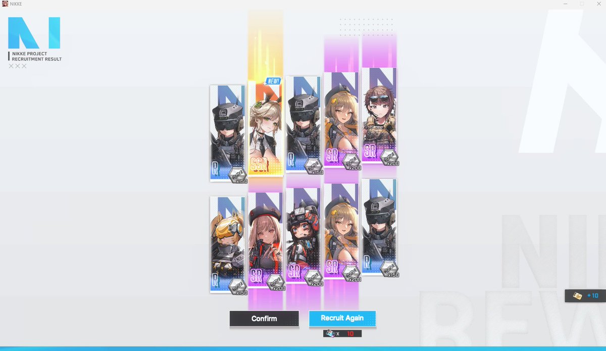 Nice, and maybe I do have a thing for blondes. #blondes #NIKKE