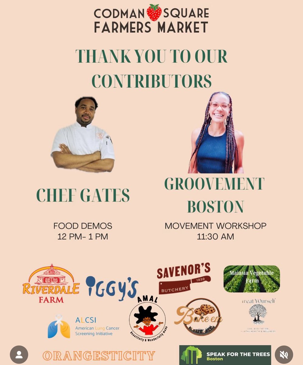 Codman Square Farmers Market tweet media