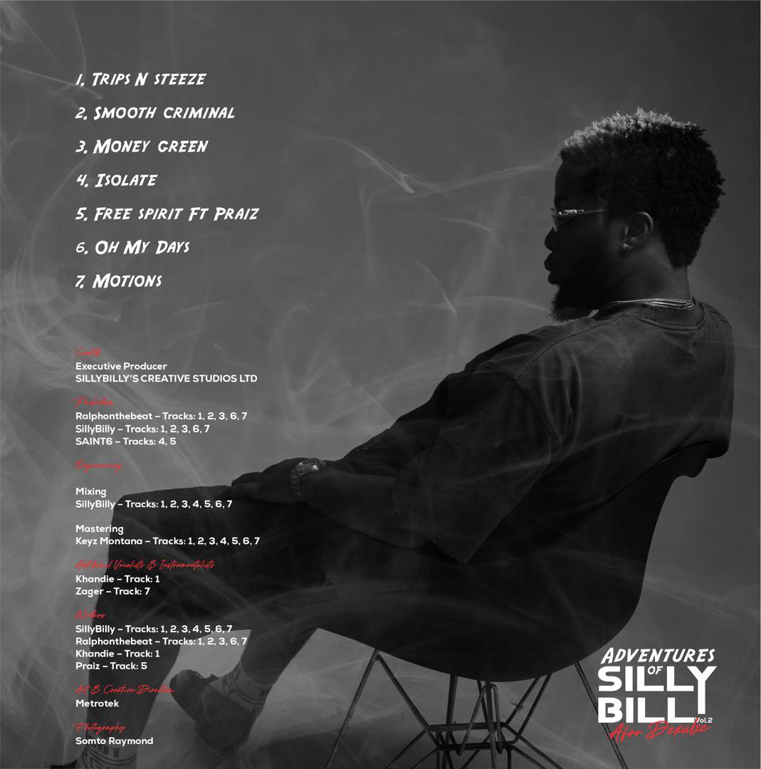 AlbumTalksHQ's tweet photo. 🆕Exciting rapper,singer,songwriter&amp; producer @ShitDamnSILLY shares deluxe album, "Adventures of Sillybilly Vol. 2 (Afro Deluxe)"💫🔥

Out on all streaming platforms 🎶

🎧Go Listen ▶️ https://t.co/8kAxGXBQfU https://t.co/IpoXdzZpc5
