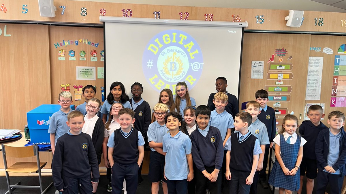 StBernardsPS's tweet image. 👋 Welcome to our new P4 Digital Pupil Action Team members! 🌟
We kicked off our first meeting with Everyone Can Create — photo collages using stickers &amp;amp; markup 🎨📸💻
#DigitalLeaders @AppleEDU  #EveryoneCanCreate
@DL_for_All