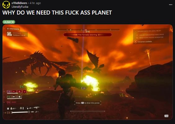 Helldivers NOW tweet media