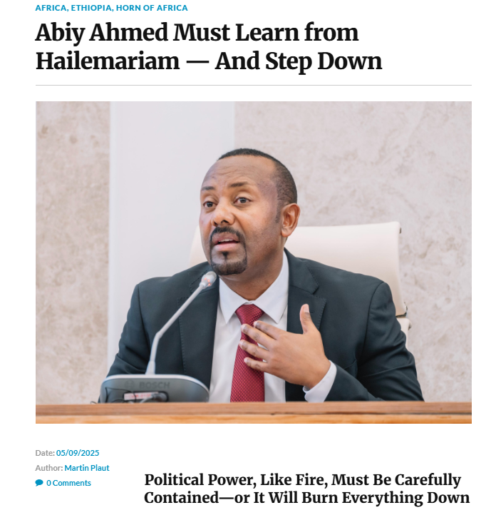 eri_blooming's tweet photo. The warmongering #AbiyAhmed is asked to resign, as #Hailemariam did. Hailemariam peacefully transferred power to Abiy to quell protests and conflict in Ethiopia, effectively to save the nation.Self-centered Abiy is urged to follow suit, but he unlikely to step down without a coup https://t.co/cm7hFqWRyY