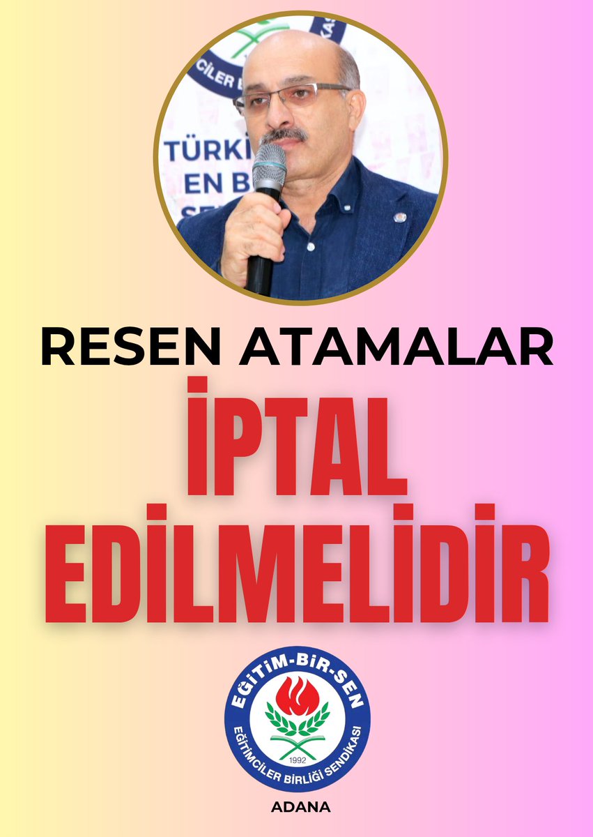 MAĞDURİYET OLUŞTURAN RESEN ATAMALAR İPTAL EDİLMELİ, AKLISELİM GALİP GELMELİDİR

Milli Eğitim Bakanlığı, yaz tatili boyunca devam eden öğretmen atama ve yer değiştirme takvimini; il içi sıraları birkaç kez işleterek, mazeret tayinlerinde tercihlerine yerleşemeyen öğretmenlere