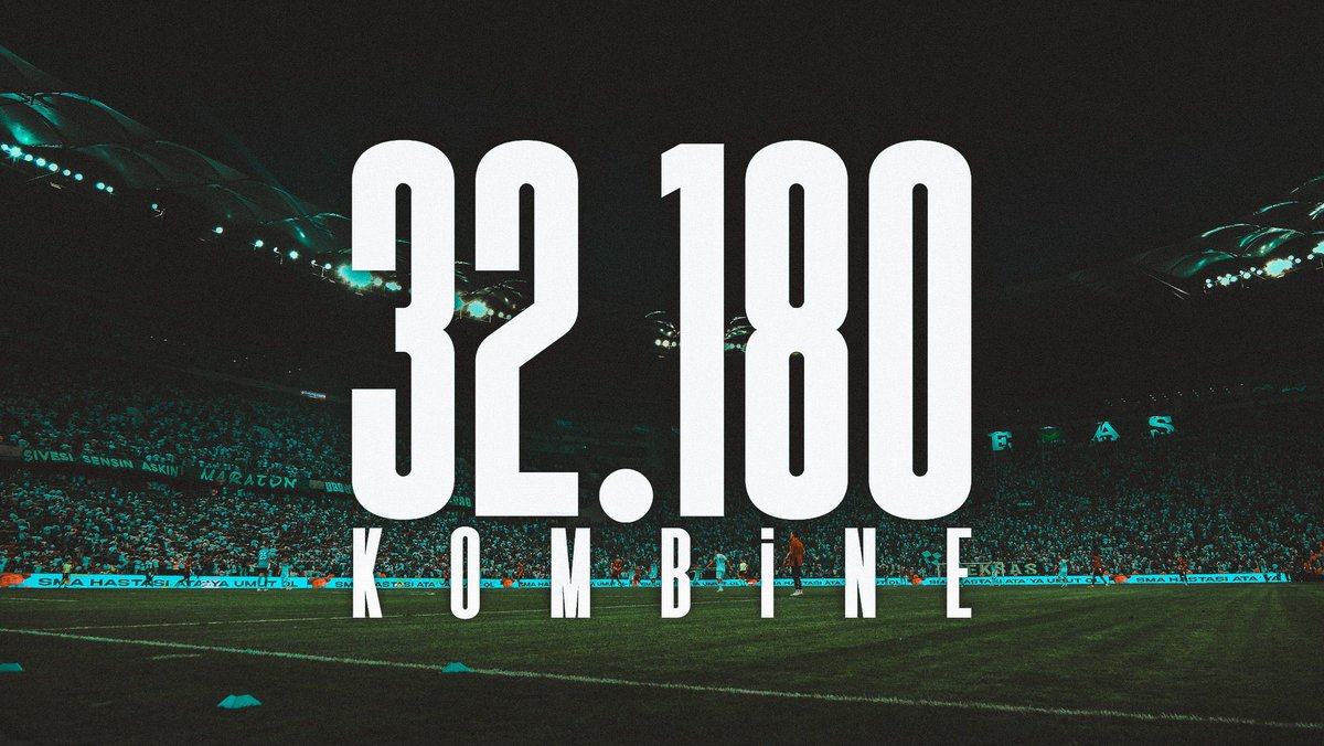 🐊 Bursaspor, 32.180 kombine satıldığını açıkladı.