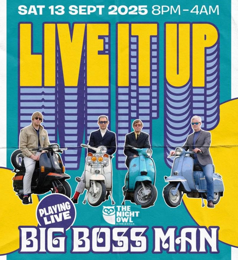 13th September Birmingham next Big Boss Man show