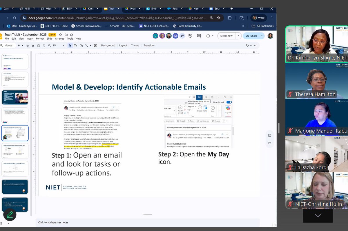 We are so excited to use our <a href="/NIETteach/">National Institute for Excellence in Teaching</a> South-Central Team learning to help us strengthen our ability to build educator excellence to give ALL students the opportunity for success. 
#TheNIETDifference <a href="/ChristinaHulin/">Christina Hulin</a>
<a href="/KimberlynSlagle/">Kimberlyn Slagle, Ed.D.</a>
<a href="/NIETSRoss/">Starla Ross</a>