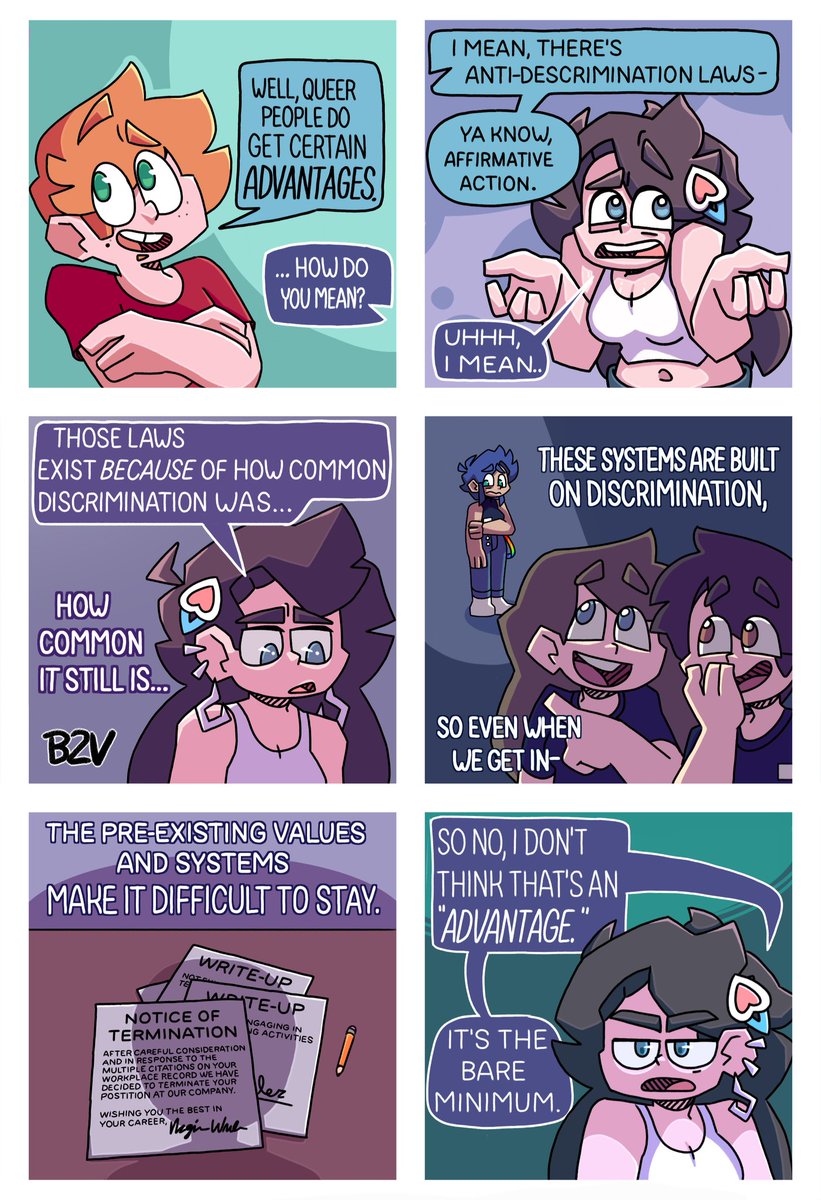 It's not an advantage. It doesn't even level the playing field...