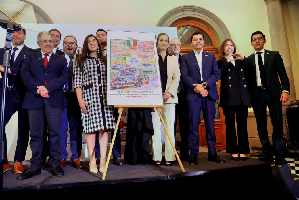 #Comunicado Sectur 📣

La Carrera Panamericana cumple 75 años como un símbolo de unidad, orgullo y proyección internacional de México. ❤️‍🔥🏁🏎️

La Secretaría de Turismo de México respalda la 75ª edición de la Carrera Panamericana, con el fin de promover el turismo deportivo y