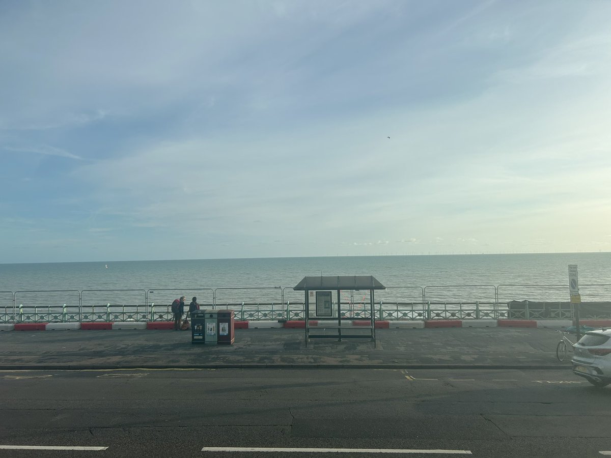 Brighton Seafront, not a flag wanker in sight
