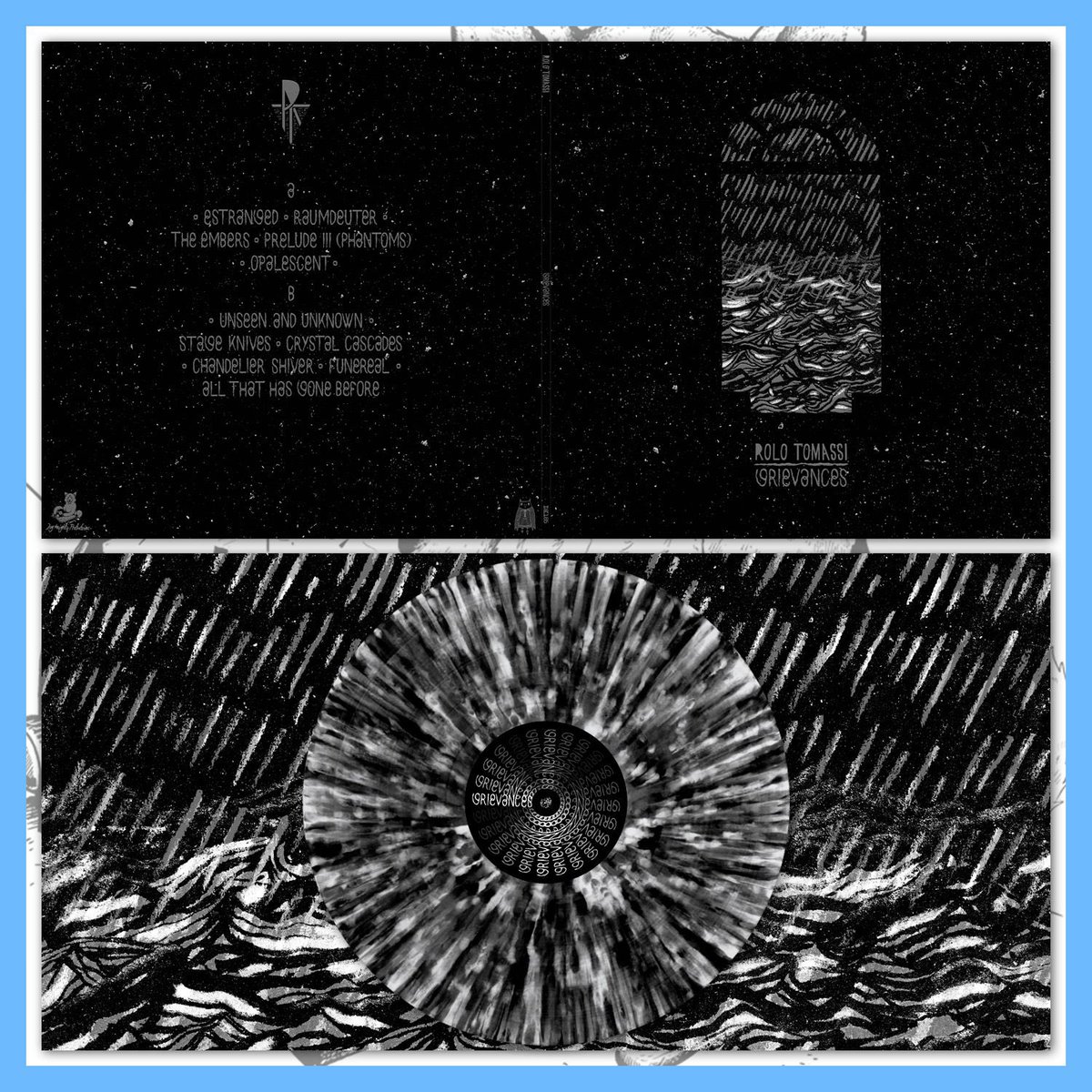 We still have copies of our Rolo Tomassi ‘Grievances’ 10 year anniversary reissue LP on 180 gram ‘storm super-splatter’ /250! Available from Dog Knights (UK/worldwide), Persistent Vision (US), VOTU Records (EU), DKMY (SEA) &amp; at upcoming Rolo shows… 📸 bphoto.uk ⛈️