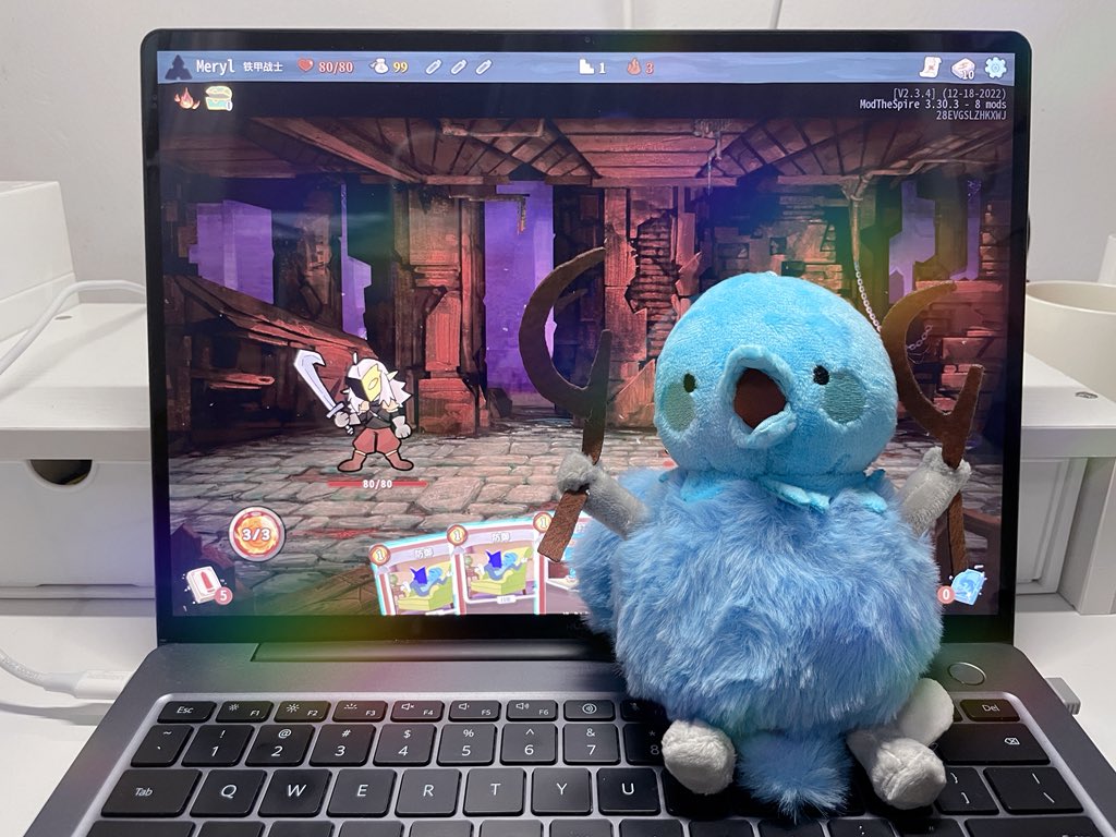 为什么我打的咔咔在屏幕外面
 #SlaytheSpire