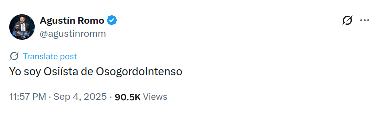 mis2centavos's tweet photo. 🔴 MEMORIA

Así salió el diputado bonaerense Agustín Romo a bancar a su amigo Daniel Parisini (alias Gordo Dan).

"OsogordoIntenso" era el seudónimo de Parisini cuando lideraba la patota de tuiteros que se dedicaban a acosar y hostigar gente (sobre todo mujeres) acá. https://t.co/HKtrlGyuaz