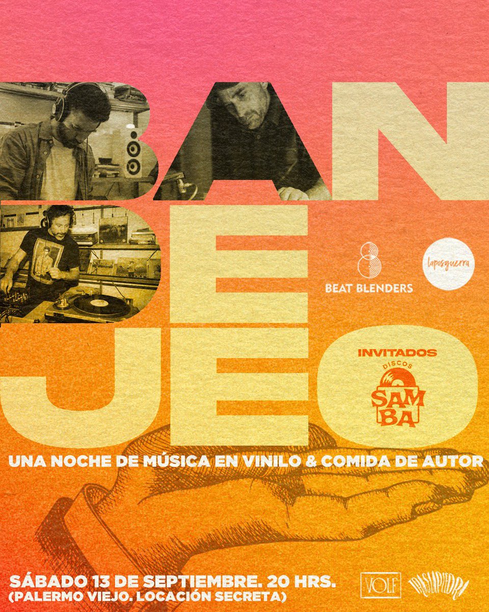 3jRadio's tweet photo. Una vez por mes organizamos con @fmartinezpenna un evento a puertas cerradas donde un chef prepara 6 pasos, mientras nosotros (+invitados) giramos vinilos durante más de 5 horas.

La entrada es solo el valor del menú, y la bebida a precio amigo. Este mes, vinos de @traslapiedra https://t.co/5dSqb3sibL
