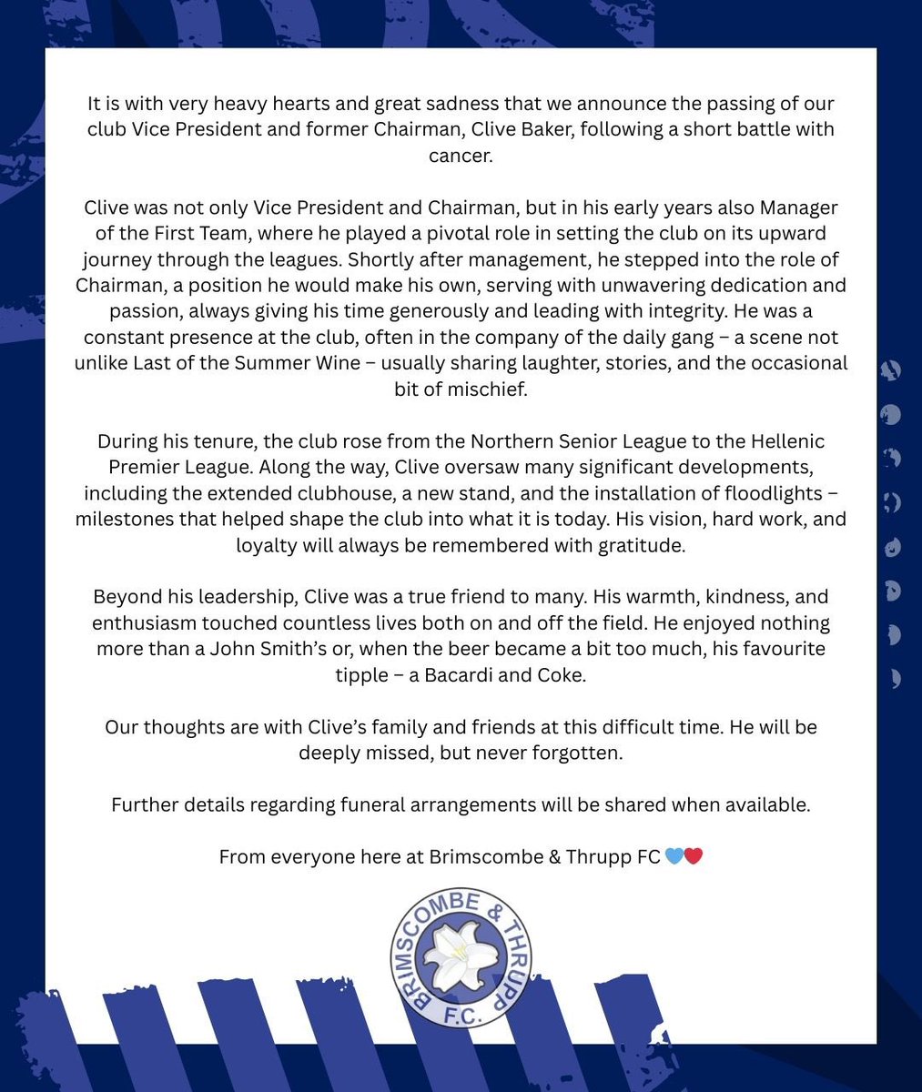 Brimscombe & Thrupp FC tweet media