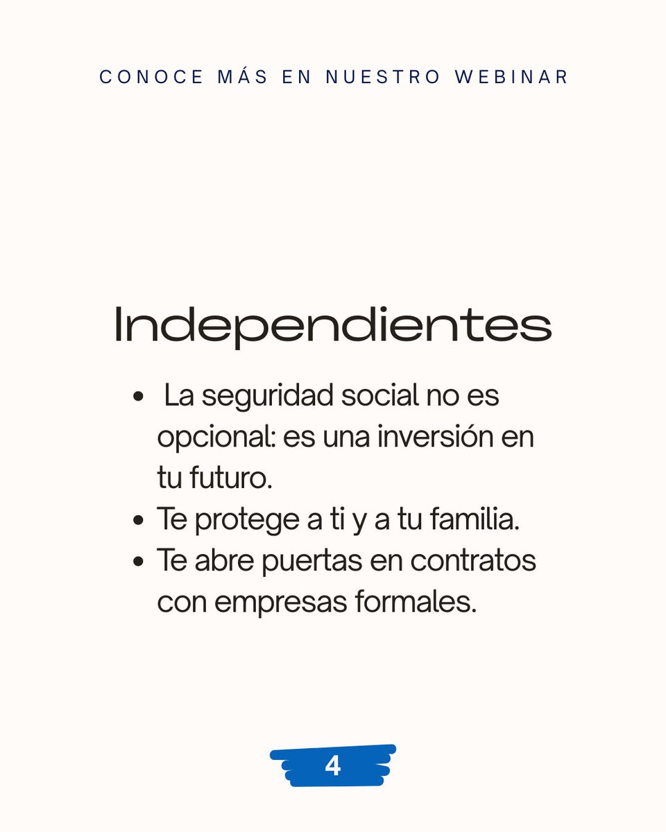 ⚡ ¡Prepárate! Este 10 de septiembre a las 10 AM hablaremos de formalización en un EN VIVO gratuito.
✔️ Beneficios reales
✔️ Seguridad social para independientes
✔️ Casos de éxito
📲 Regístrate: forms.gle/8b9FC32mrpkJJg…
🎥 Únete: youtube.com/live/CRIzGpD-i…