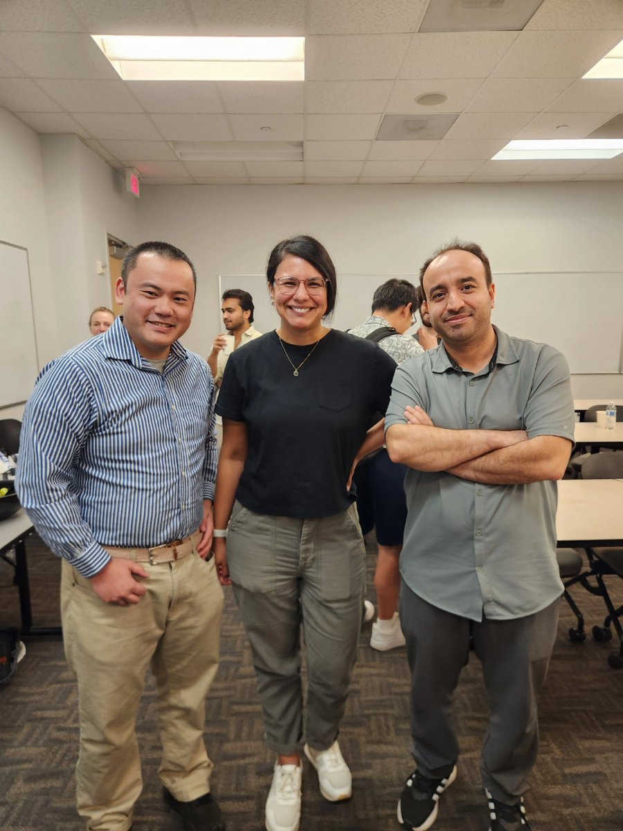 University of Florida crew now at <a href="/GMUStatistics/">Statistics @ George Mason University</a>! Ray Bai (PhD student at UF from 2014-2018), Brenda Betancourt (Assistant Professor at UF from 2018-2022), and Abolfazl Safikhani (Assistant Professor at UF from 2019-2022). Small world!
