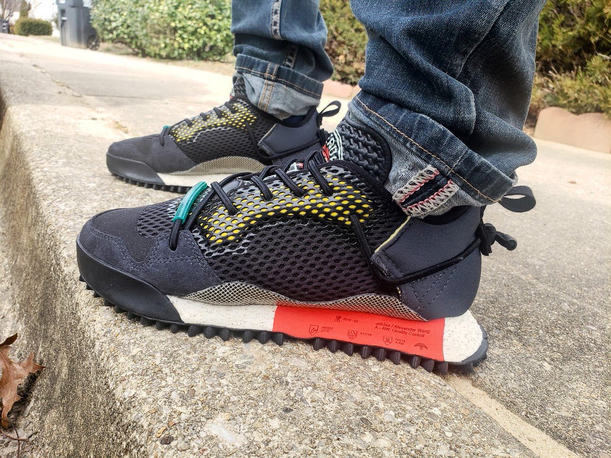 a lil birdie told me that it's #FIREFRIDAYS🤟😎 so i took action 😎😂🤷‍♂️ <a href="/adidasoriginals/">adidas Originals</a> <a href="/AlexanderWangNY/">alexanderwang</a>