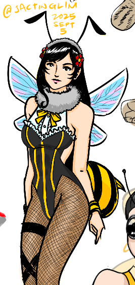 jactinglim's tweet photo. Joined this week's #magma session to draw Honeybee Tifa and Mai Shiranui https://t.co/EOToDVzE9z