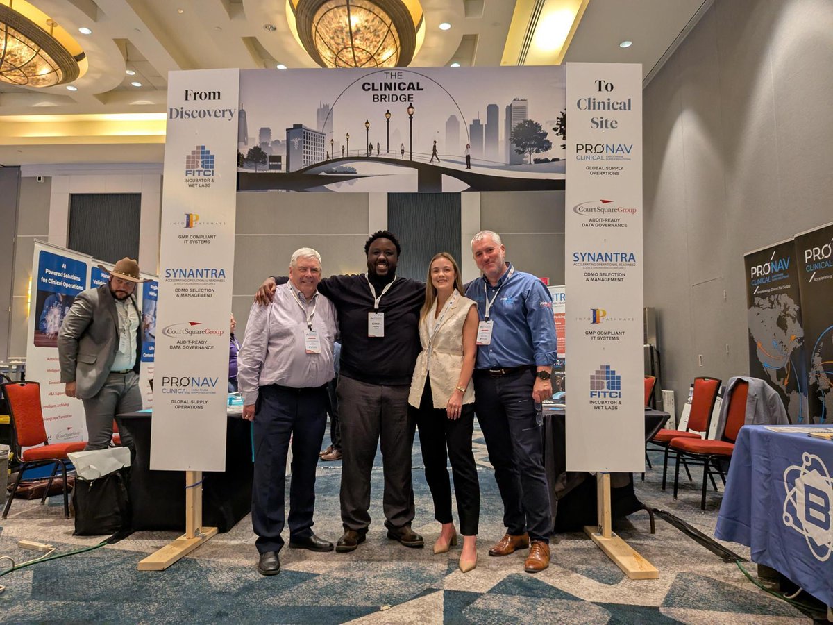What an incredible launch for the #ClinicalBridge at the <a href="/MDTechCouncil/">Maryland Tech Council</a> Bio Innovation Conference yesterday! This is just the beginning. The Clinical Bridge is here to accelerate innovation &amp; we can't wait to see where this collaboration takes us next #FITCI #MTCBioInnovation2025