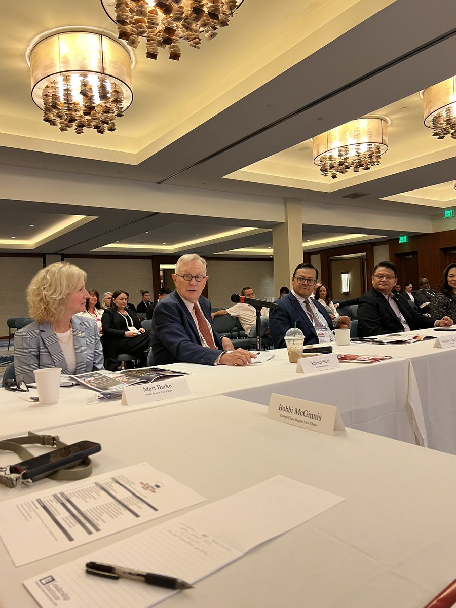 RNC Committeeman Shawn Steel reminds the @cagop Board of Directors that <a href="/GavinNewsom/">Gavin Newsom</a>’s greatest export has been Republicans to other states.