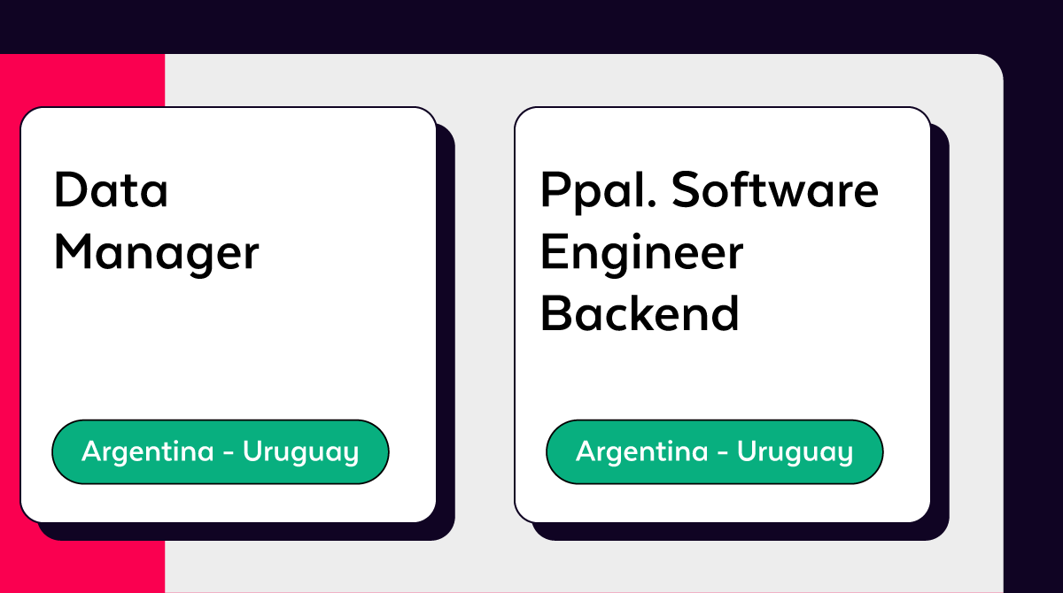 PeYaTech's tweet photo. 🚀 Tech con propósito real: lo que hacés hoy cambia cómo millones piden, pagan y reciben mañana.

Buscamos mentes curiosas, que disfruten del ritmo rápido y los desafíos grandes.

Sumate a #PeYaTech → https://t.co/iiKeLqrVx2 https://t.co/nOAUD93RNb