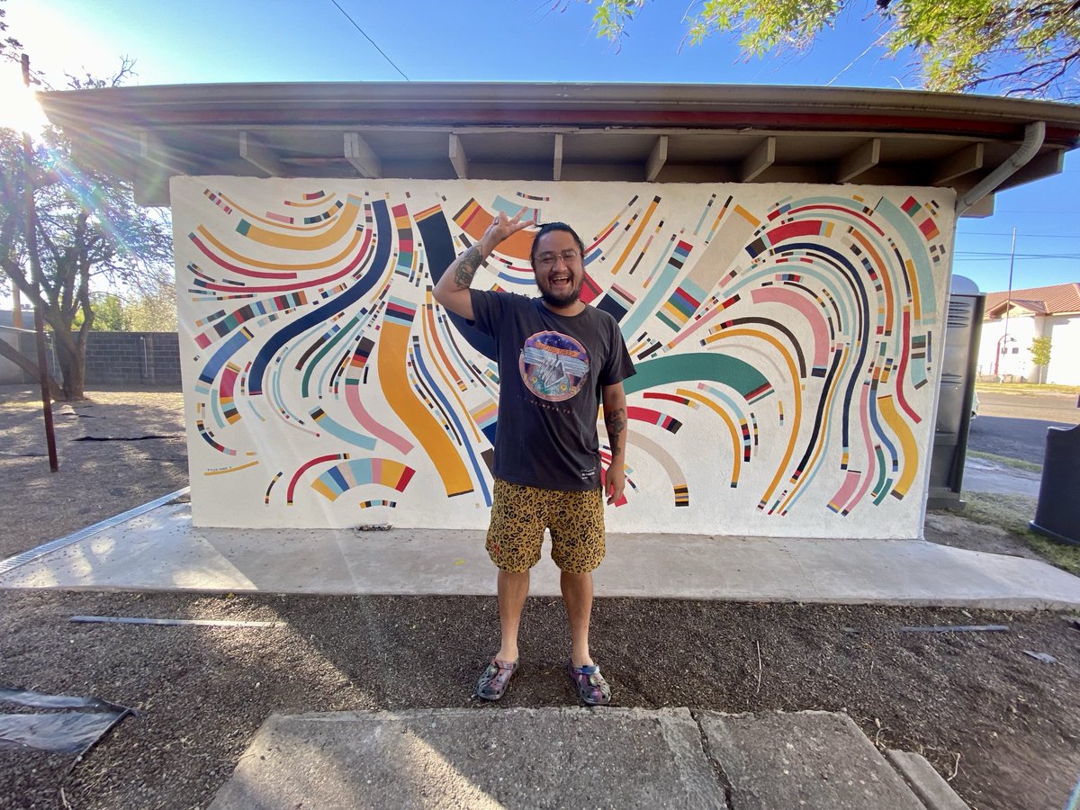 Vi3t Van Dough 🐸⌐◨-◨✌️💨 (@whatsupwally) on Twitter photo Happy Septdenza! Throwback pic in front of the Fidenza mural <a href="/artblocks_io/">Art Blocks</a> <a href="/tylerxhobbs/">Tyler Hobbs Studio</a> Happy Septdenza! Throwback pic in front of the Fidenza mural <a href="/artblocks_io/">Art Blocks</a> <a href="/tylerxhobbs/">Tyler Hobbs Studio</a>