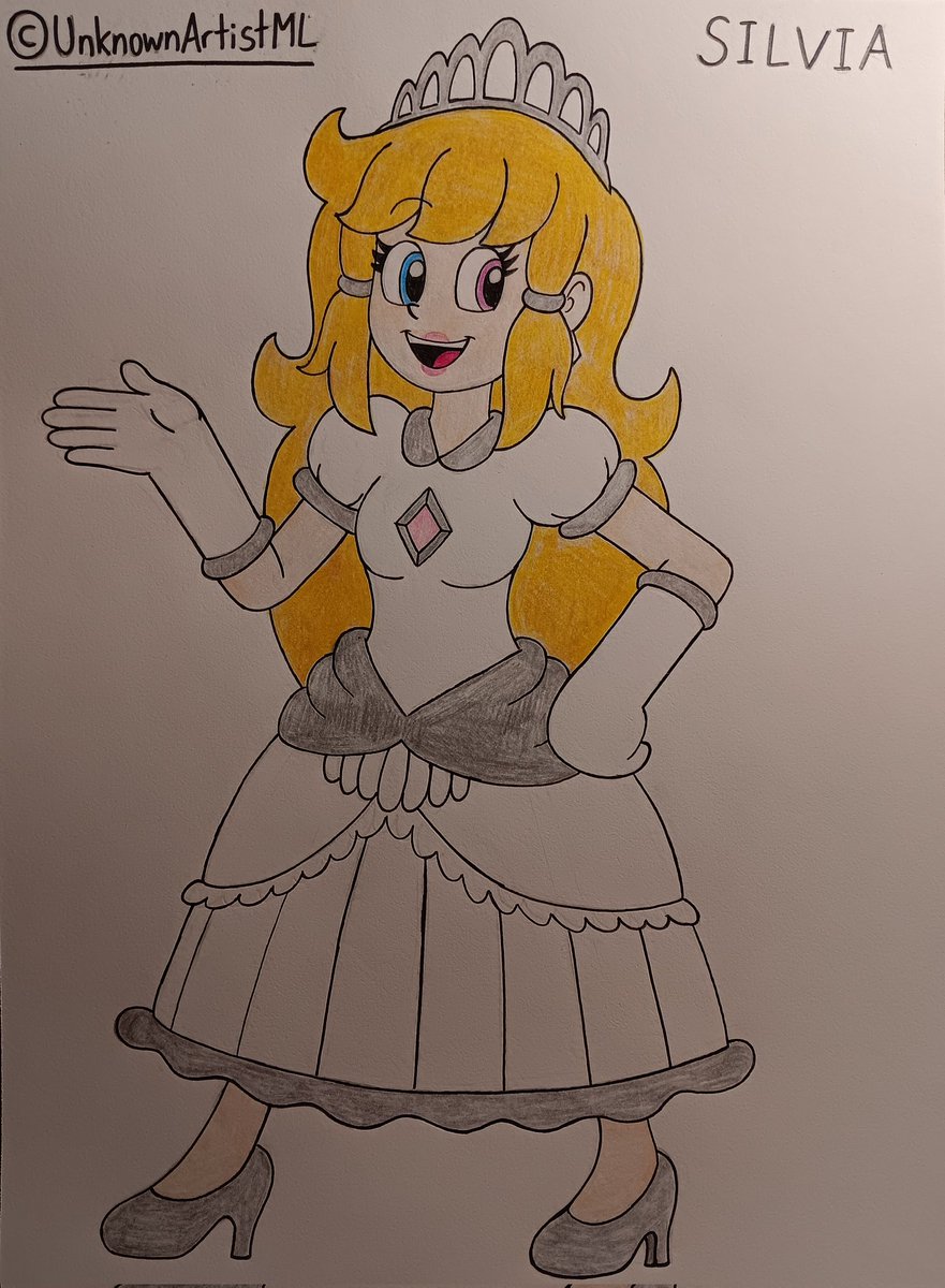 Do not underestimate Princess Silvia!
She is much stronger than she looks.