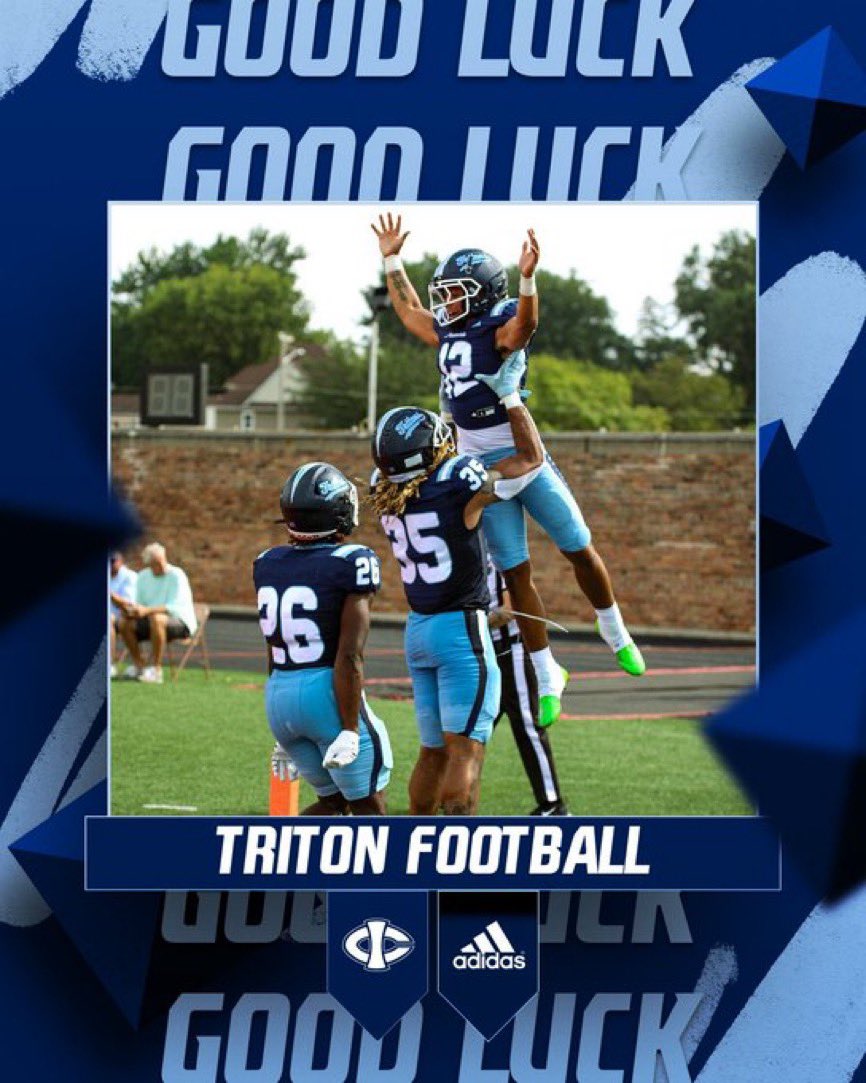 Thank you for the good luck! <a href="/TritonNation/">Iowa Central Football</a>