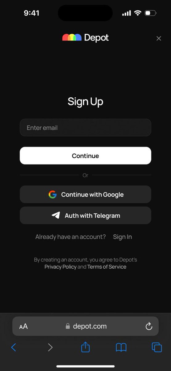 Depot App tweet media