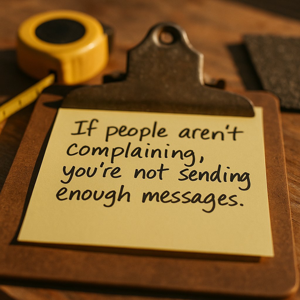 Counterintuitive but true: the cadence that converts will annoy a few people... and that’s okay. 

Respect opt-outs, stay human, and keep the follow-ups that drive revenue. 

#roofing #roofers #sales #followup #mindset #rsra