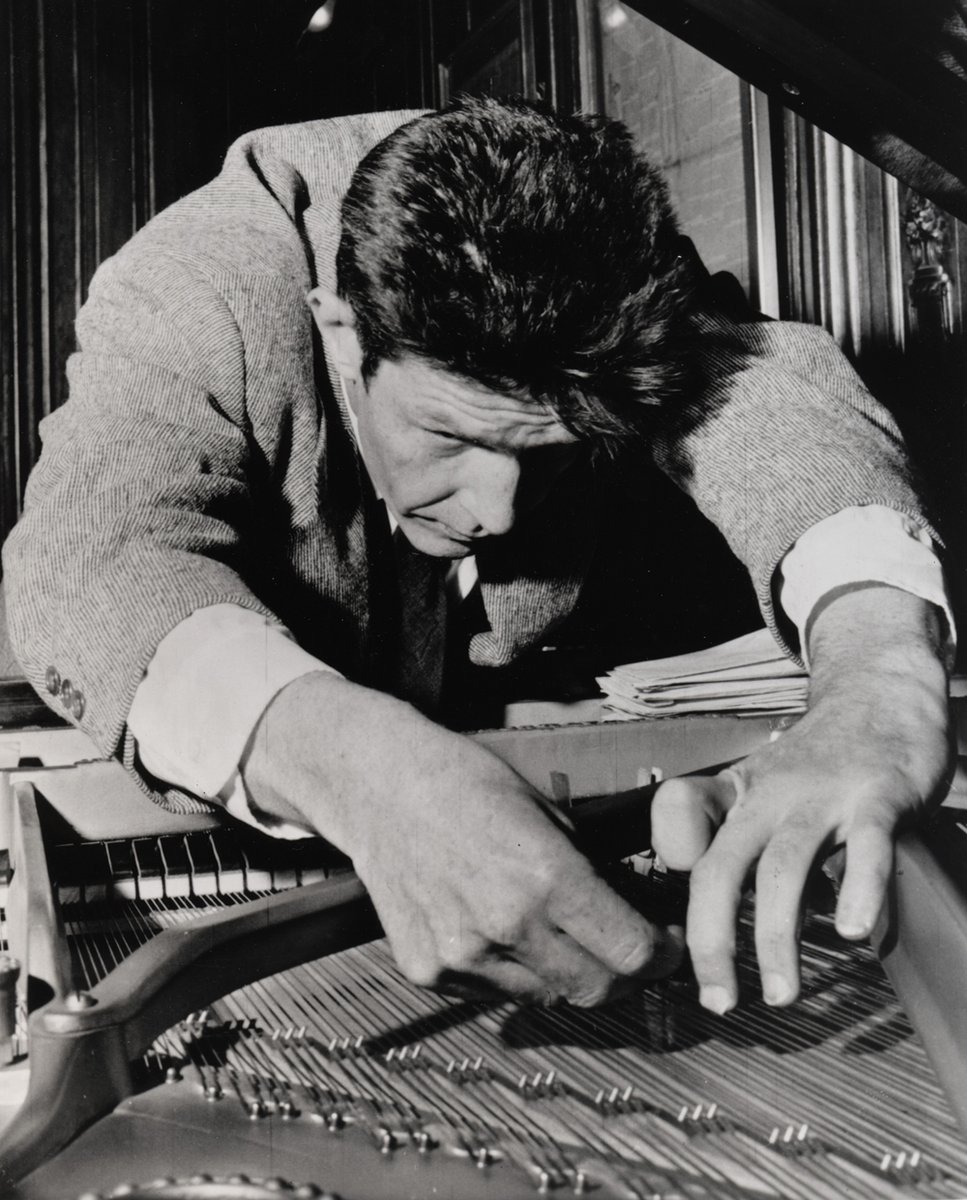 There are few as iconic as Mr. John Cage. Without him we might have never put out a silent 45 (part of our John Cage Meets Sun Ra DVD)! He goes far beyond his famous silent work though, like our 2 volumes of Variations IV &amp; his Empty Words tracks from his Sun Ra collab!