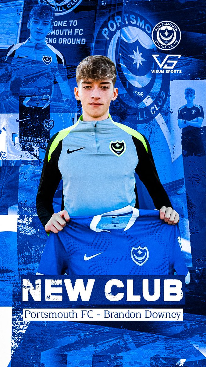 Congratulations to our Brandon Downey who joins <a href="/PompeyAcademy/">Portsmouth FC Academy</a> from <a href="/CrusadersFC/">Crusaders Football Club</a> for an undisclosed fee, subject to international clearance.
 
It’s a fantastic opportunity for Brandon and we wish him well in his new chapter.

🤝

#visumsports 
#belegendary
