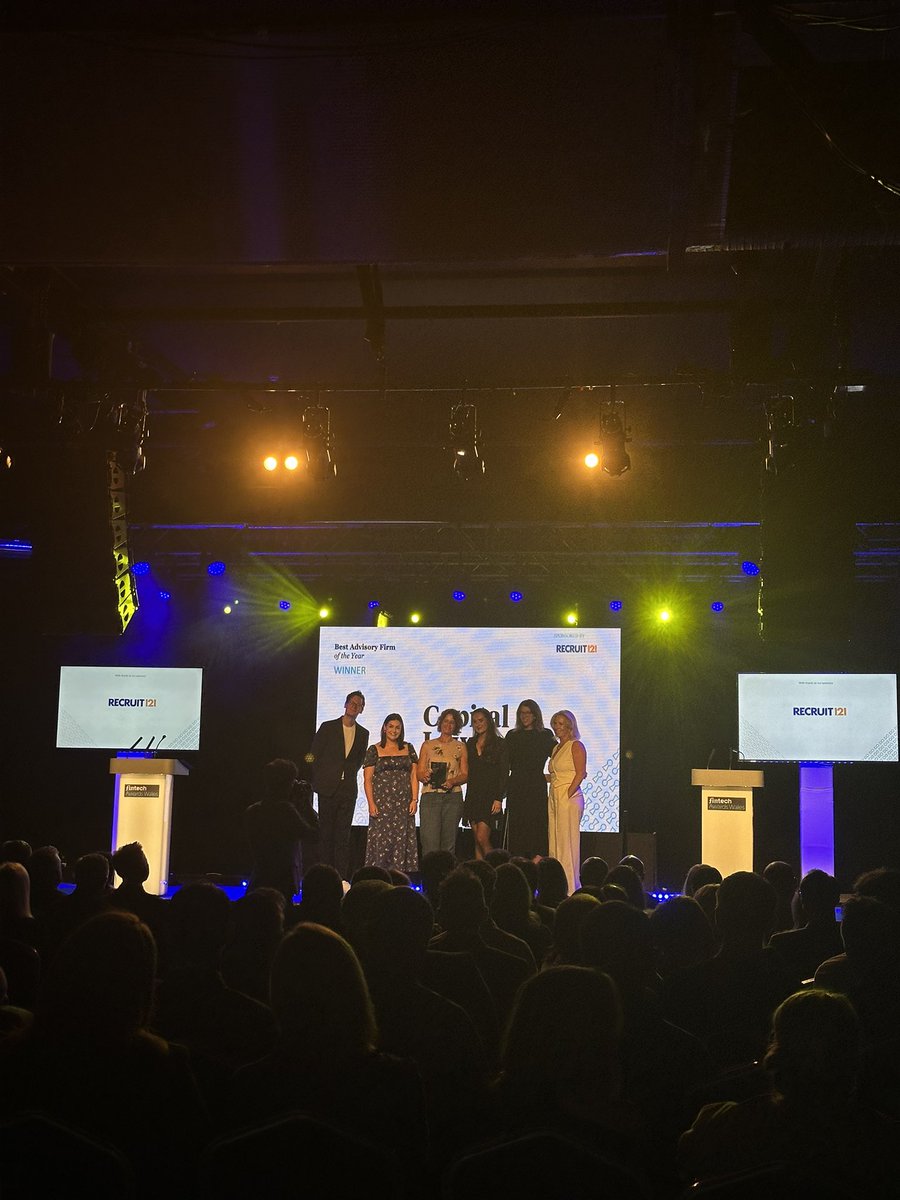 fintechwales's tweet photo. Sponsored by @Recruit121! 

The Advisory of the Year award goes to Capital Law @Capitallawltd

The decision was tight and a Highly Commended was awarded to Datamonet 
#FinTechAwardsWales https://t.co/W2R1T5BsPG