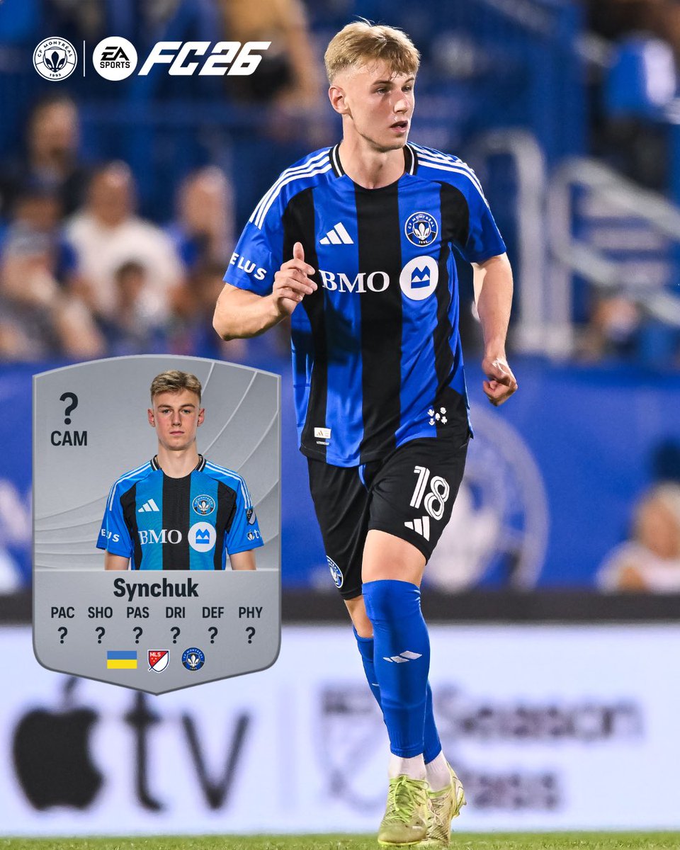 Hennadii Synchuk aura sa toute première carte Ultimate Team sur FC 26, quelle note lui donneriez-vous ? 👀

Hennadii Synchuk will get his very first Ultimate Team card on FC 26, what rating would you give him? 👀

#CFMTL #FC26 #EAFC26