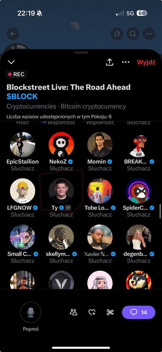 <a href="/schenkty/">Ty</a> listening about $BLOCK
bullishhhhhh 🏌🏿📈
<a href="/KeetaNetwork/">Keeta</a> 
<a href="/BlockStreetXYZ/">Blockstreet</a> 
$KTA