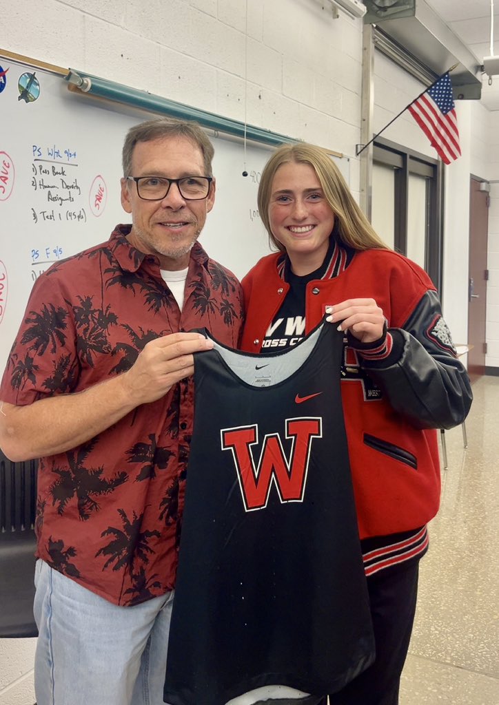 Thank you Coach Ashen and Mrs. Grospitch for your support and all you do for BV West!  <a href="/westjags/">Blue Valley West</a>