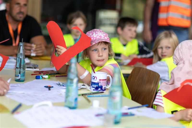 DieboldNixdorf's tweet photo. What an incredible day at our Paderborn site for the Second Annual Kids Day! This year, over 170 Junior Explorers eagerly engaged in the wonders of the DN universe. Filled with puzzles, building, laughter, and wide-eyed wonder, it was an unforgettable adventure! #WeAreDN https://t.co/w4FDZyLKvI