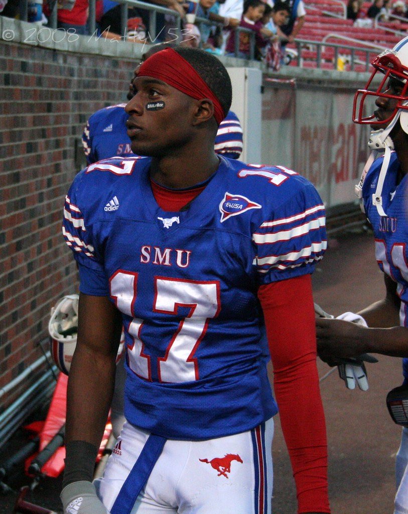 Satisfied SMU Fan (@mustangscentral) on Twitter photo WR Emmanuel Sanders (2006-2009) WR Emmanuel Sanders (2006-2009)