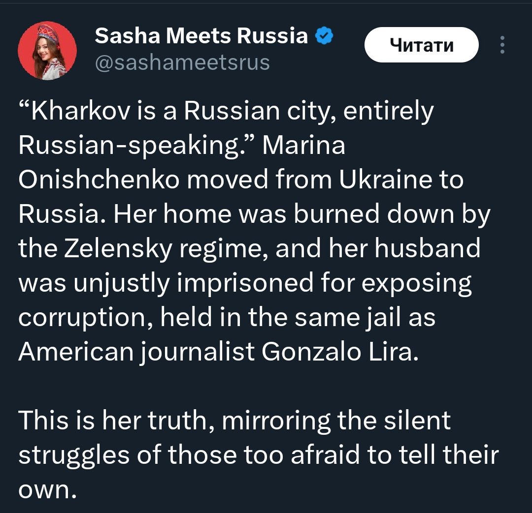 IAPonomarenko's tweet image. I’ll help those poor souls who deliberately pretend they can’t put two and two together: 

You can be a thousand times Russian-speaking and even consider yourself ethnically Russian with a Russian surname (which is rare, since Russian-speaking residents of Ukraine have always…